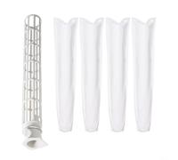 Nexbrill Microfilter Kit for Windsor Sensor for xp for s12 S15 and for sebo Automatic for X Series, High-Efficiency Exhaust Filter Replacement with Support Frame, 5/8 Pack(A)