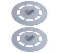 Nexbrill Mop Pad Holder for Roborock P10 Robot Vacuum, Removable Washable Cloth Bracket with Quick Snap-On Design, Smooth ABS Plastic Accessory for Easy Cleaning and, 1 Pack(2pcs)