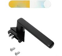 Nexbrill Narrow Casement Window Handle, Zinc Alloy Ultra-Slim Operator for American Style Frames, Side Mount Hardware, Smooth Grip, 0.38x0.9cm(B)