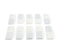 Nexbrill Pet Water Dispenser Filter Cotton with Activated Carbon for Efficient Impurity Removal, Round Replacement Elements for Dog Fountains, 12x5.5cm, 10