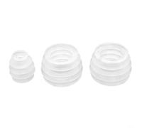 Nexbrill Sealing Ring Compatible with for dji for romo S/A/P, Rubber Replacement Gasket for Robot Vacuum Cleaner Dustbin Seal, Enhanced Fit Layered Design, 3 Pack