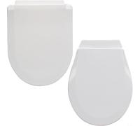 Nexbrill Thickened Toilet Seat, Soft-Close PP Potty Training Cover, Quick-Release Easy Clean, Oval Fit for Standard Elongated Toilets(cover)
