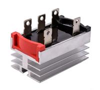 Nexbrill Three Phase Rectifier Bridge Module, 1200V High Current Fast Recovery Diode, for Industrial Automation, CNC Machinery Power Supply SQL Series(SQL5010-50Athree phase)