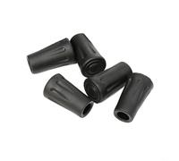 Nexbrill Trekking Pole Tip Covers 5pcs Rubber Replacement Protectors for Hiking Camping Accessories Shock Absorption Non-Slip Fit Most Poles 10x7x5cm