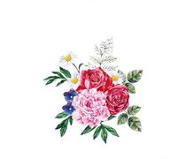 Nexbrill Water Wall er Floral Butterfly Decal PVC Self- for TILE Décor for Bathroom Toilet Kitchen Living Room Modern for Minimalist Home Decoration 30x30cm(MK1044)