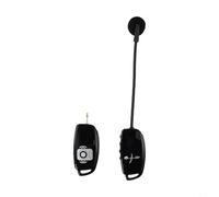Nexbrill Wireless Instrument Microphone for Saxophone Trumpet Erhu, UHF 2.4G Receiver Transmitter with Clip, 50M Range, 8H Battery for Live Stage Church Recording(1 in 1 for Erhu)