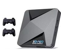 Nexbyte Super Console X2 Pro Retro Gaming Console, 256GB,90000 Games, PS1/DC/MAME/SS Compatible, 2 Wireless Controllers, 4K HD Output