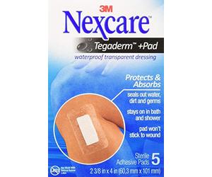 NEXCARE ABSOLUTE WATR ADH PADS 5
