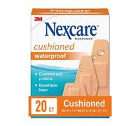 Nexcare Cushioned Waterproof: Assorted / 20-Count (Tan) / 20 Count