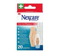 Nexcare First Aid Plasters Mix, Assorted, 20/Pack