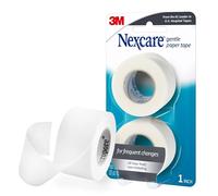 3M 78 Nexcare Gentle Paper First Aid Tape: 1 in. x 30 ft. (White) / 2-Pack
