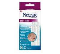 Nexcare Steri-Strip Skin Closures, Assorted Sizes, 8 Plasters per Pack, Suitable for Securing and Closing Small Cuts and Wounds, for First Aid Kits