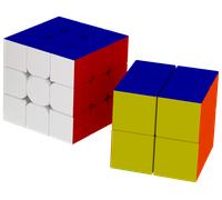 Nexcube 3x3 + 2x2 - The World-Record Holding Speed Cube! | Super Smooth 3x3 Speed Cube | Includes 2x2 Practice Cube | Brain Teaser Puzzles for Adults and Kids | Ages 8+