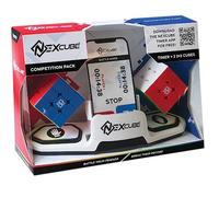 Nexcube Competition Pack, Speed Cube with 2 x 3 x 3 Cubes, Rubik's Cube from 8 Years