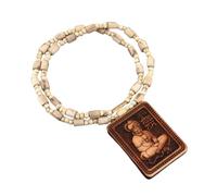 NEXG Original Tulsi Mala Sri Ram Written Beads Balaji Hanuman Pendant Mala Hanuman Ji Tulsi Locket Mala Tulsi Mala Hanuman Ji Tulsi Locket Japa Mala Tulsi Mala Hanuman Locket हनुमान तुलसी माला