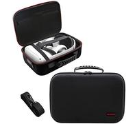 NexiGo Premium Travel Case for Oculus Quest 2, All-in-one Carrying Case for Oculus Quest 2 VR Gaming Headsets and Controllers Accessories, Hard Protective Travel Case with Shoulder Strap (Black)