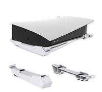 NexiGo PS5 Accessories Horizontal Stand, [Minimalist Design], PS5 Base Stand, Compatible with Playstation 5 Disc & Digital Editions, White