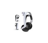 NexiGo PS5 Headphone Holder, [Minimalist Design] Mini Headphone Hanger with Supporting Bar, for Sony Playstation 5 Gaming Headset, White