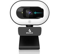 NexiGo StreamCam N930E with Software, 1080P Webcam with Ring Light and Privacy