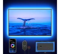 Nexillumi LED Lights for TV, 9.8ft TV LED Backlight for 32-43 Inch, RGB Strip Lights Behind TV, APP Remote Control Music Sync TV Led Lights for Bedroom