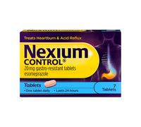 Nexium Control 20mg Gastro-Resistant 7 Tablets