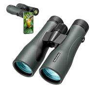 Nexiview - 15 x 52 Inch HD Binoculars for Adults High Power with Upgraded Phone Adapter, Large Bright View, Lightweight, IPX7 Waterproof, Binoculars for Hunting and Observation
