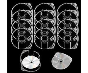 Nexlynk 12Pcs UMD Game Disc Case Replacement Shell, 5 mm Clear Storage Cases for PSP 1000 2000 3000, DVD CD Case for UMD Game Disc Storage, Disc Case Shell for Sony PSP