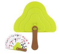 Nexlynk 2PCS Tree-Shaped Playing Card Holder Hand-Free Plastic Game Card Stand Easy-Grip for Kids Adults Seniors Poker UNO Bridge Dos Canasta Family Game Night Poker Party Accessories