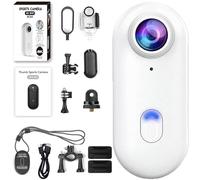 Nexo25 Camera-Nexo25 Black Camera With 4k/1080p, Wearable Sports Cameras With Ip68 Waterproof,Wifi Phone Real-Time Interconnect,Loop Record 170°Wide-Angle (white-4K-wifi)