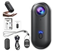 Nexo25 Camera, Nexo25 Black Camera with 4k/1080p, Wearable Sports Cameras with Waterproof Case Magnetic Clip Action Cameras, for Pet Cycling Diving Travel and Outdoor Adventures (Black,4K-Simple)