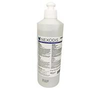 NEXODIS Ultrasonic Gel Hypoallergenic Transparent Water-Based for Ultrasonic and Doppler Diagnostics High Density and Viscosity Non-Colouring Bottle with Tip Dispenser 500 ml (Pack of 1)