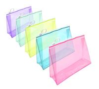 Nexolia 5 Pack Bogg Bag Organizer Insert, Bogg Bag Accessories, Waterproof Tote Bag Organizer for Bogg Bag Pouch, Suitable for Storing Inner Bags of Toilet Toiletries and Cosmetics Dividers（5 Colour）