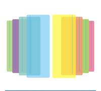Nexolia 8 PCS Mahjong Card Line Guide, Colorful Mahjong Line Reader, Mahjong Accessories Mahjong Gifts Mahjong Rules Helper with 8 Color Options