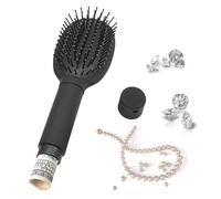 Nexolia Meejune Hair Brush with Hidden Storage Diversion Safe for Jewelry Cash and Valuables Home and Vacation Use Black Color Stylish and Functional Brush with Discreet Secret Compartment (Black)