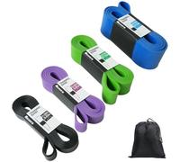 Nexora Training Bands, Resistance Bands, Pull Up Assistance Bands, Exercise Bands Long Resistance Bands Set for Men and Women, Fitness Training, Physical Therapy