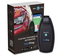 NexPTG Advanced Paint Thickness Gauge with iOS & Android App | Professional Car Paint Thickness Tester | Automotive Coating Measurement