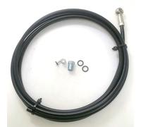NexRen Bicycle Brake Hose Kit 2m Rubber Tube Compatible with Formula R1 R1R RO for RX T1 for MEGA The One FR Black Replacement Line Set for Cycling Repair Maintenance
