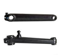 NexRen Crankset 170Mm 8T Chromoly Steel With Sealed Bottom Bracket For Freestyle Right Side Drive Black Alloy Arms Smooth Rotation Low Maintenance Kit(170mm crank)