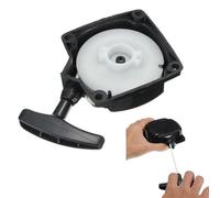NexRen Recoil Pull Starter for RBC52FSBBN Brushcutter Compatible with Chinese ATVs Scooters Dirt Bikes Go Karts Buggies Stand-Up Gas Scooters 22.5cc-26cc 2-Stroke Engines Black 95x67mm