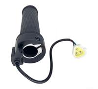 NexRen Scooter Twist Throttle Grip - Silicone + ABS, Anti-Slip Texture | Smooth Response, Quick Swap Design, Black, for Ninebot Fmix/MZ Mix/M+/N3, City Commute Ready Ergonomic(B)