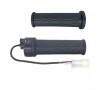 NexRen Scooter Twist Throttle Grip - Silicone + ABS, Anti-Slip Texture | Smooth Response, Quick Swap Design, Black, for Ninebot Fmix/MZ Mix/M+/N3, City Commute Ready Ergonomic(C)