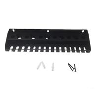 NexRen Vise Mounting Bracket with 3 Tier Tool Slots for Clamps and Pliers, Wall Mounted, Rust Resistant Metal Rack