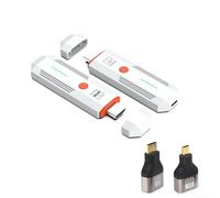 NexRen Wireless Transmitter Receiver Kit For 1080P HD Streaming From Source Devices To Monitors Projectors Or TVs Within 50m(white)