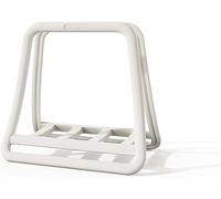 NEXSTAND K11 Vertical Laptop Stand - Adjustable Space-Saving Desktop Organiser for Laptops, MacBooks, Tablets, and e-Readers - Self-Locking, Universal Fit - White
