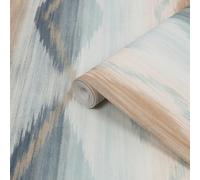 Next Abstract Ikat Orange Smooth Wallpaper Sample