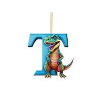 Next Day Delivery Items Prime Dinosaur 26 English Letters Christmas Tree Decorations,Christmas Alphabet Letter Pendant,Christmas Tree Hanging Ornament,Christmas Decoration Home Party Decor