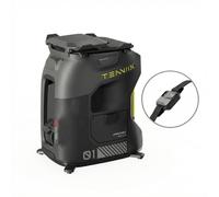 Next-day delivery, limited-time offer ends in one week! TENNIIX basic obsidian black AI tennis robot, 100+ serve modes, voice and app control, LED display, QDD motor, 1000+ custom training modes, 18.7