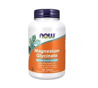 NEXT DAY, NOW Foods Magnesium Glycinate 180 Tablets, Nervous System Support