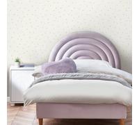 Next Ditsy Heart Lilac Wallpaper