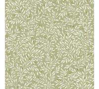 Next Ditsy Leaf Wallpaper - Green - 10m